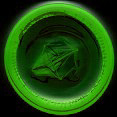 green condom